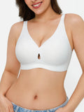 Popilush® White / S Seamless Wireless Jelly Contour Support Bra