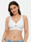 Popilush® White / S Seamless Wireless Jelly Contour Support Bra
