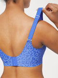 Popilush® Seamless Wireless Jelly Leopard Contour Minimizer Support Bra
