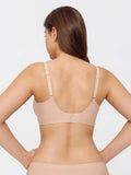 Popilush® Seamless Wireless Jelly Leopard Contour Minimizer Support Bra