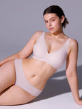 Popilush® Seamless Wireless Jelly Leopard Contour Minimizer Support Bra