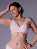 Popilush® Seamless Wireless Jelly Leopard Contour Minimizer Support Bra