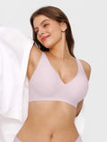 Popilush® Seamless Wireless Jelly Leopard Contour Minimizer Support Bra