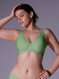 Popilush® Seamless Wireless Jelly Leopard Contour Minimizer Support Bra