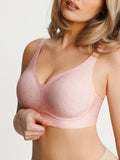 Popilush® Seamless Wireless Jelly Leopard Contour Minimizer Support Bra