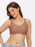 Popilush® Seamless Wireless Ruched Comfort Bra