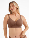 Popilush® Seamless Wireless Wide-Strap Everyday Bra