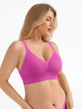 Popilush® Seamless Wireless Wide-Strap Everyday Bra