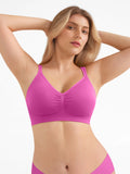 Popilush® Seamless Wireless Wide-Strap Everyday Bra