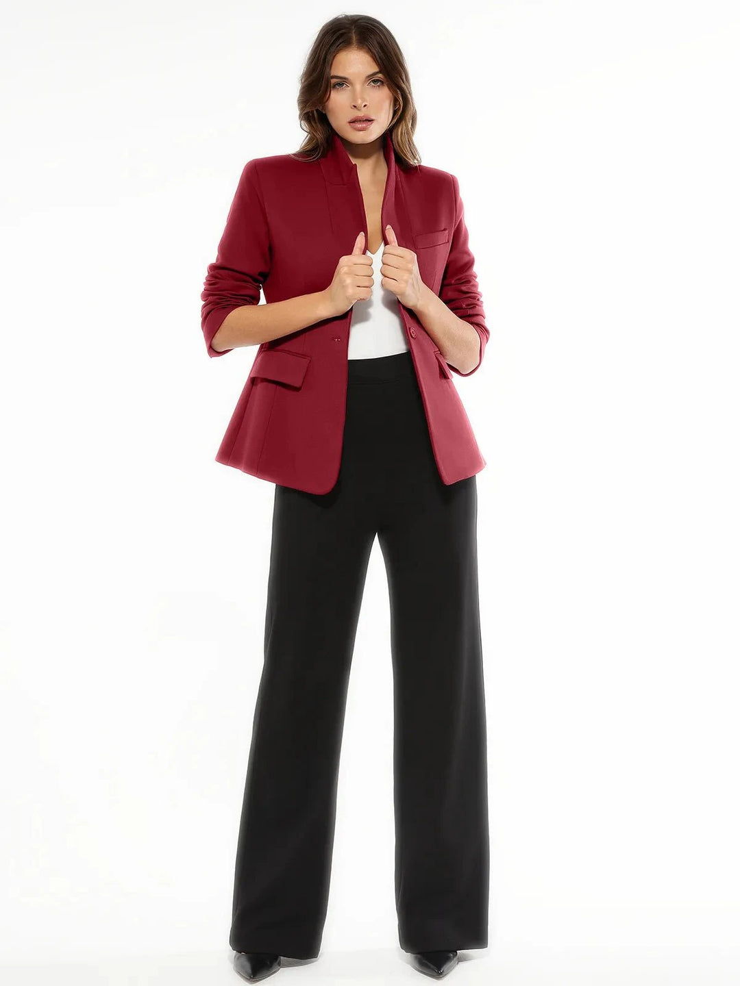 Popilush® Shape-Sculpting Fitted Jacket