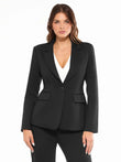 Popilush® Black / XS Shape-Sculpting Fitted Jacket