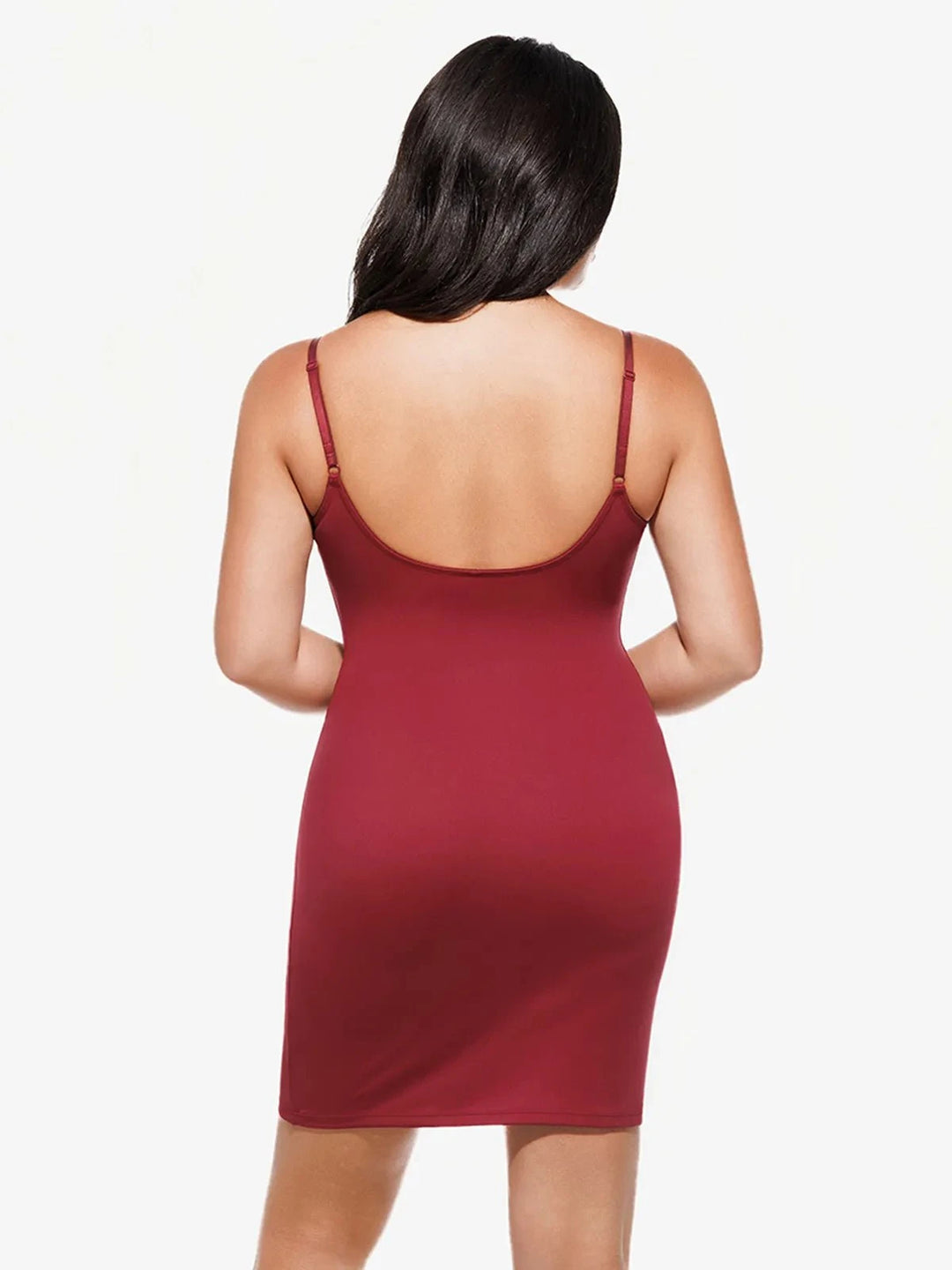 Popilush® Shapewear 2-in-1 Lace Overlay Sculpting Dress