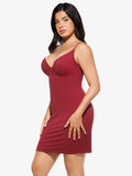 Popilush® Shapewear 2-in-1 Lace Overlay Sculpting Dress