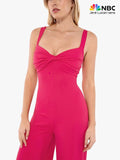 Popilush® Shapewear Bias Twist Smooth Sculpting Jumpsuit