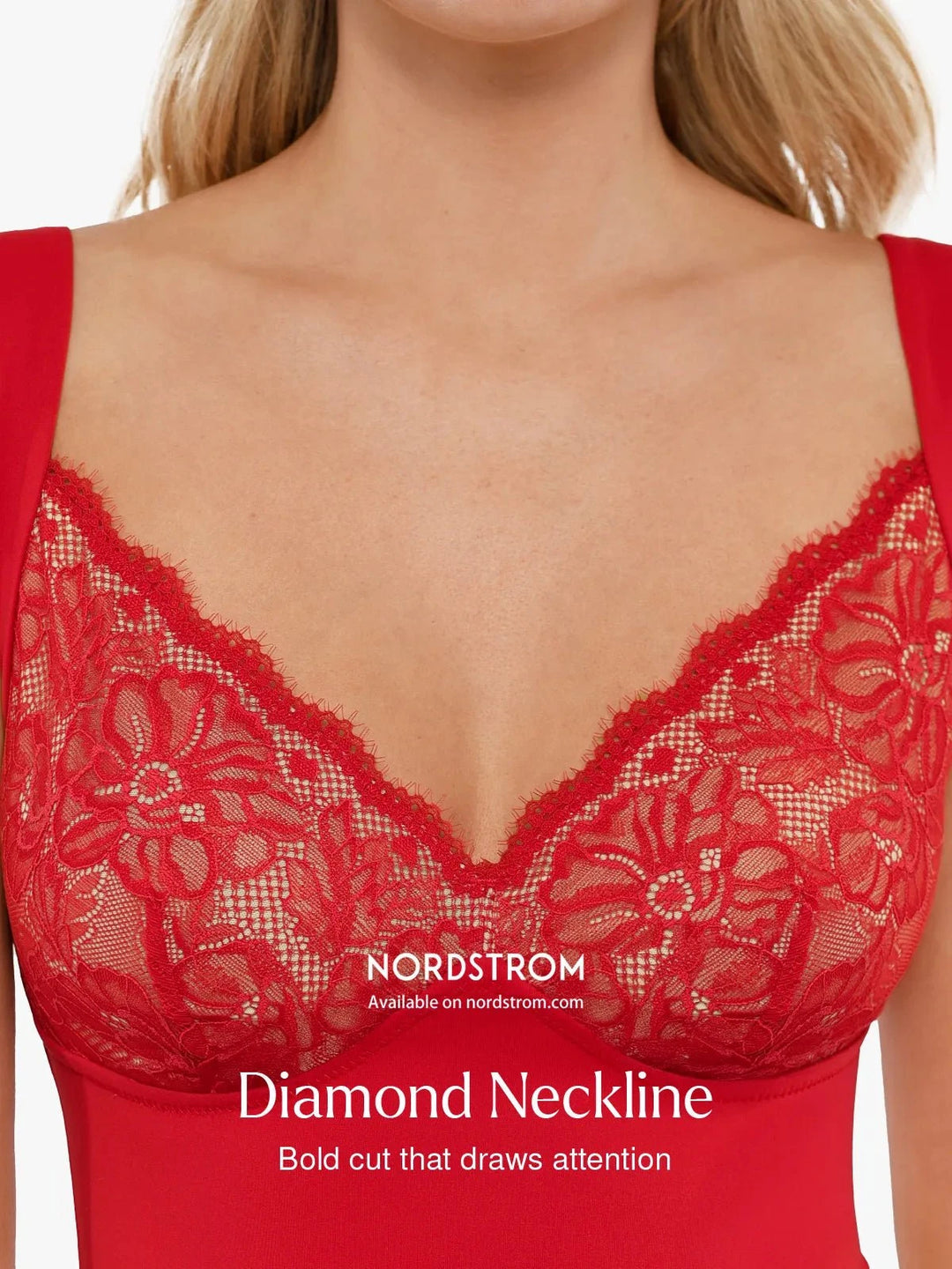 Popilush® Sexy Tops Body Shaper Shapewear Cap Sleeve Slimming Lace Cup Bodysuit