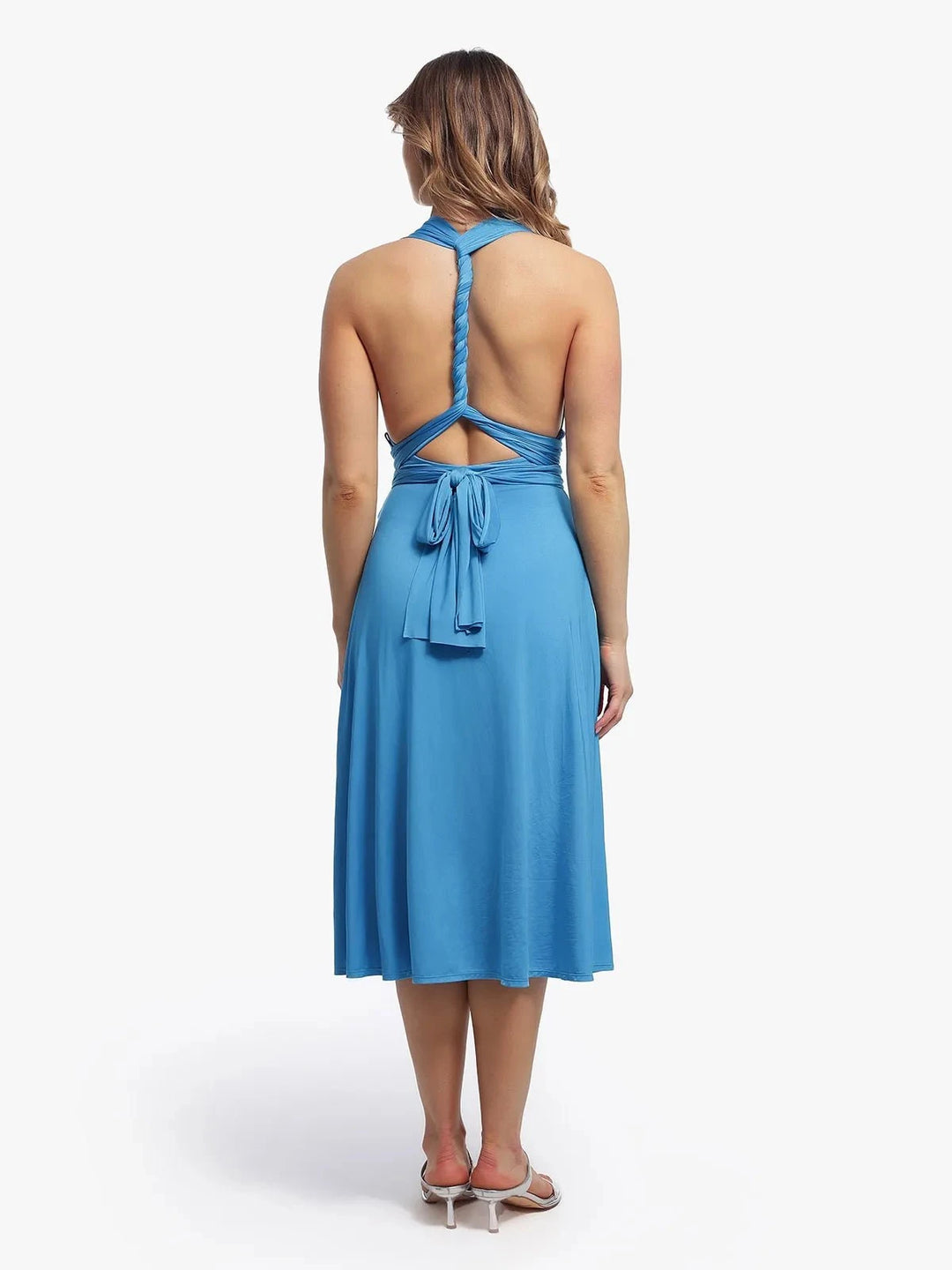 Shapewear Convertible Infinity Sculpting Midi Dress Popilush Shapewear Convertible Infinity Sculpting Midi Dress Popilush
