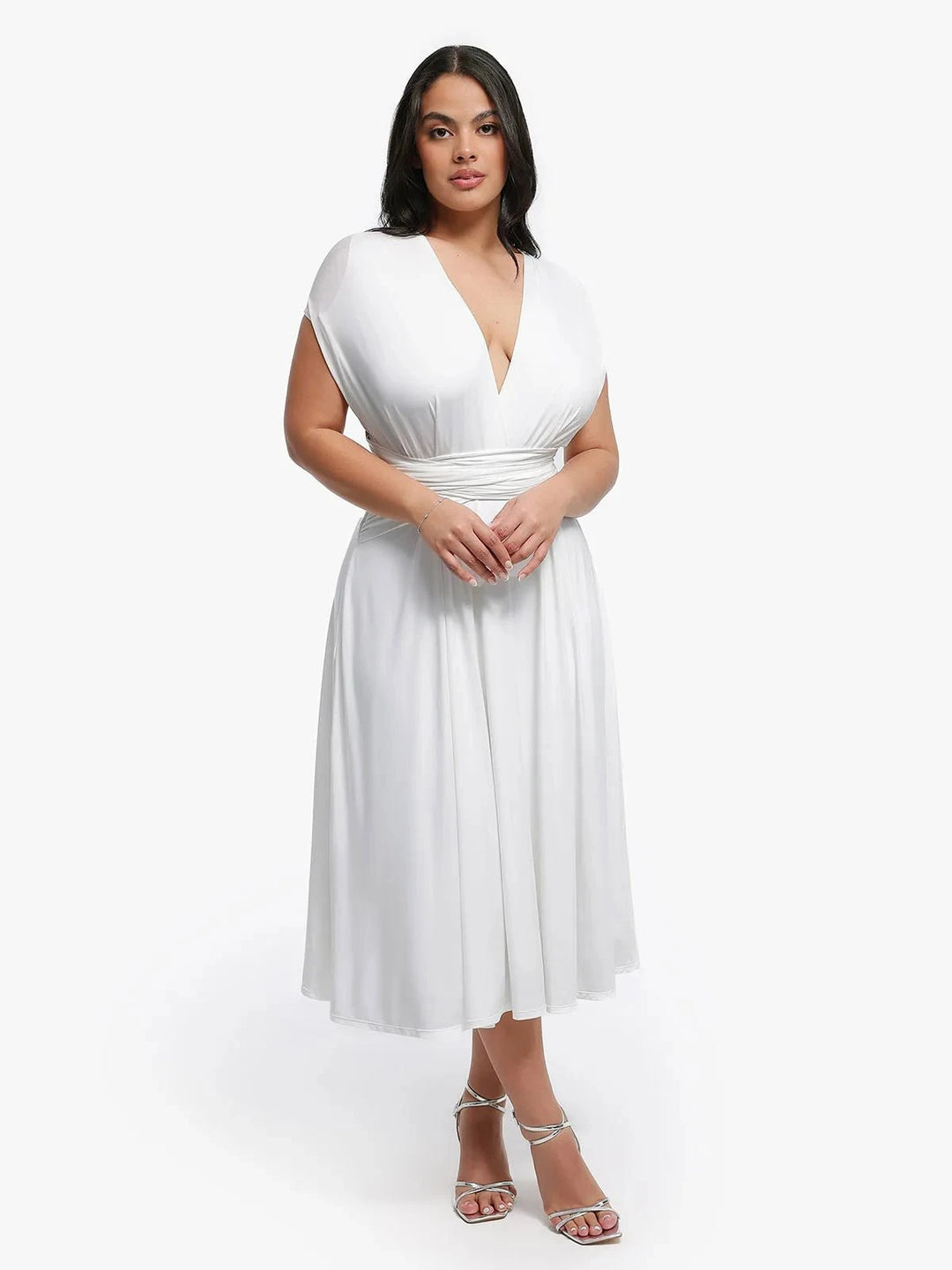 Popilush® Shapewear Convertible Infinity Sculpting Midi Dress