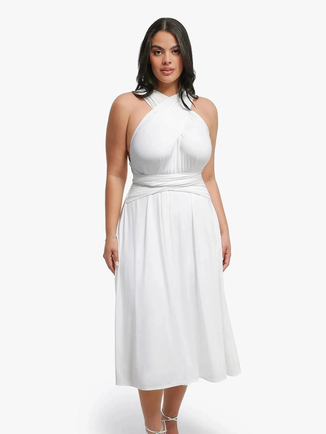 Shapewear Convertible Infinity Sculpting Midi Dress – Popilush