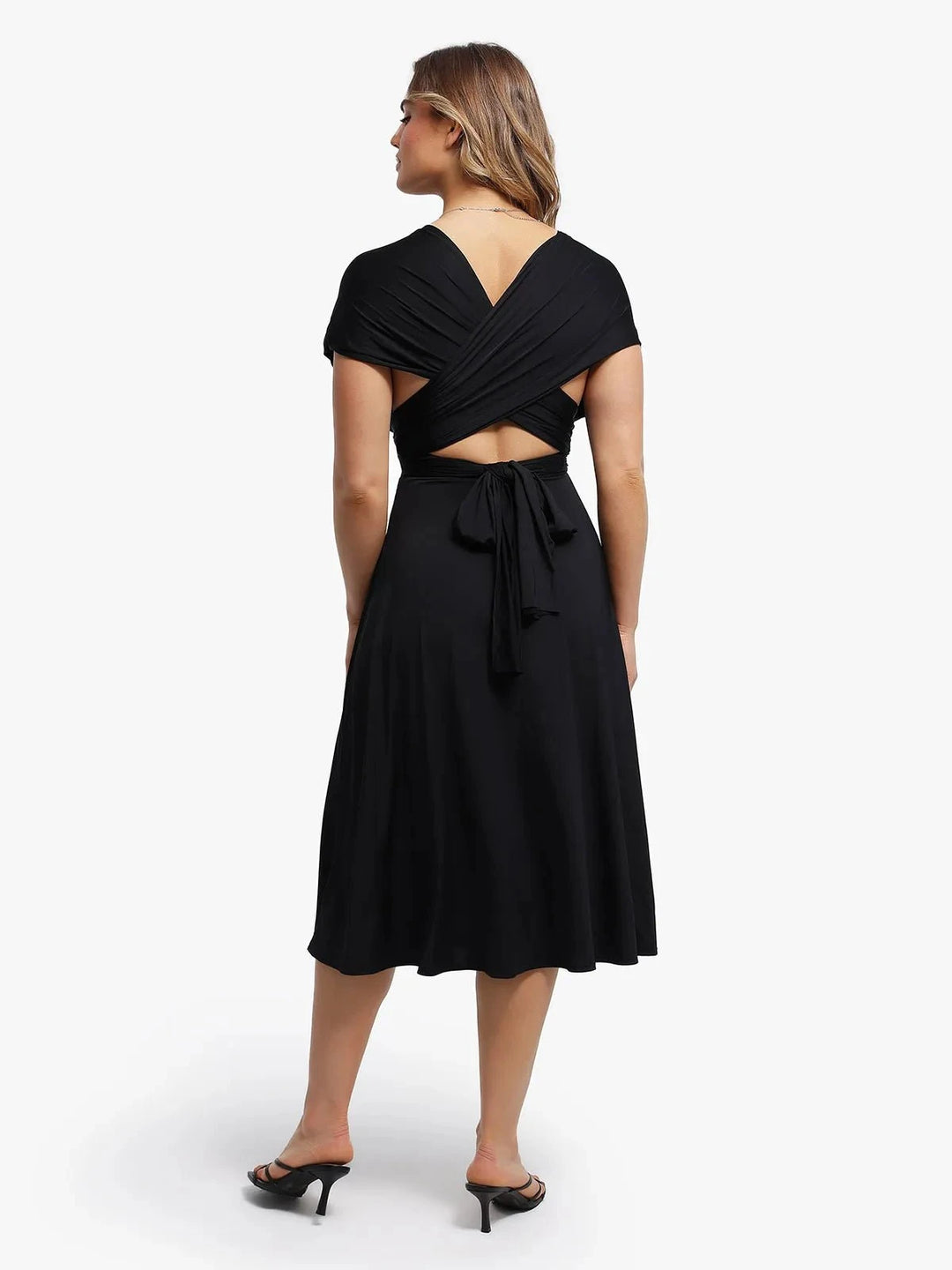 Popilush® Shapewear Convertible Infinity Sculpting Midi Dress