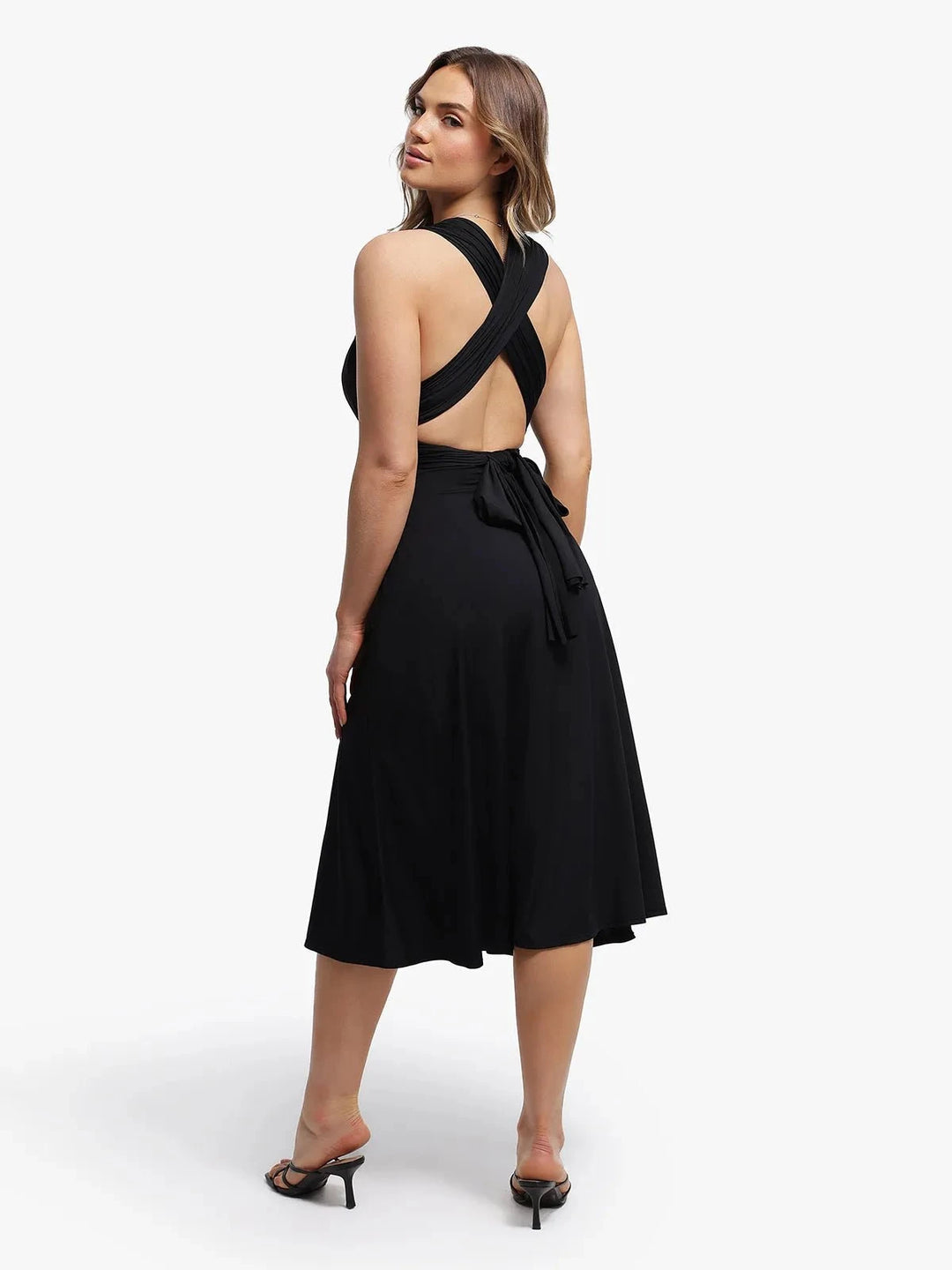 Popilush® Shapewear Convertible Infinity Sculpting Midi Dress