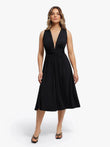 Popilush® Black / XS Shapewear Convertible Infinity Sculpting Midi Dress