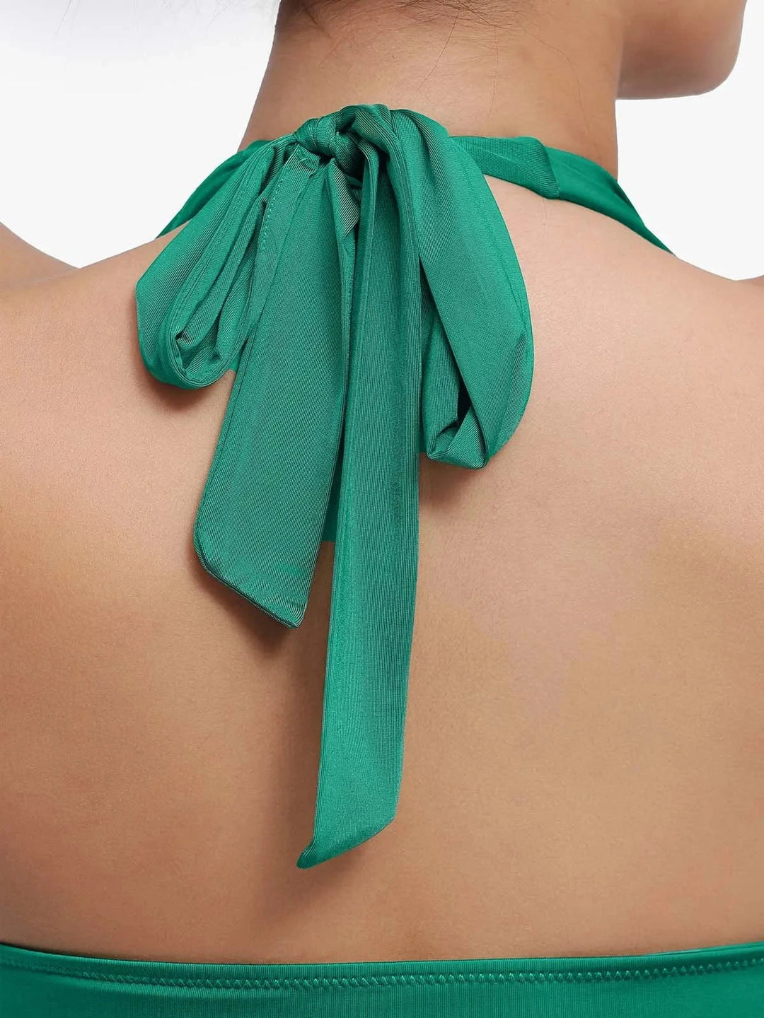 Popilush® Shapewear Cowl Neck Halter Tummy Control Bodysuit