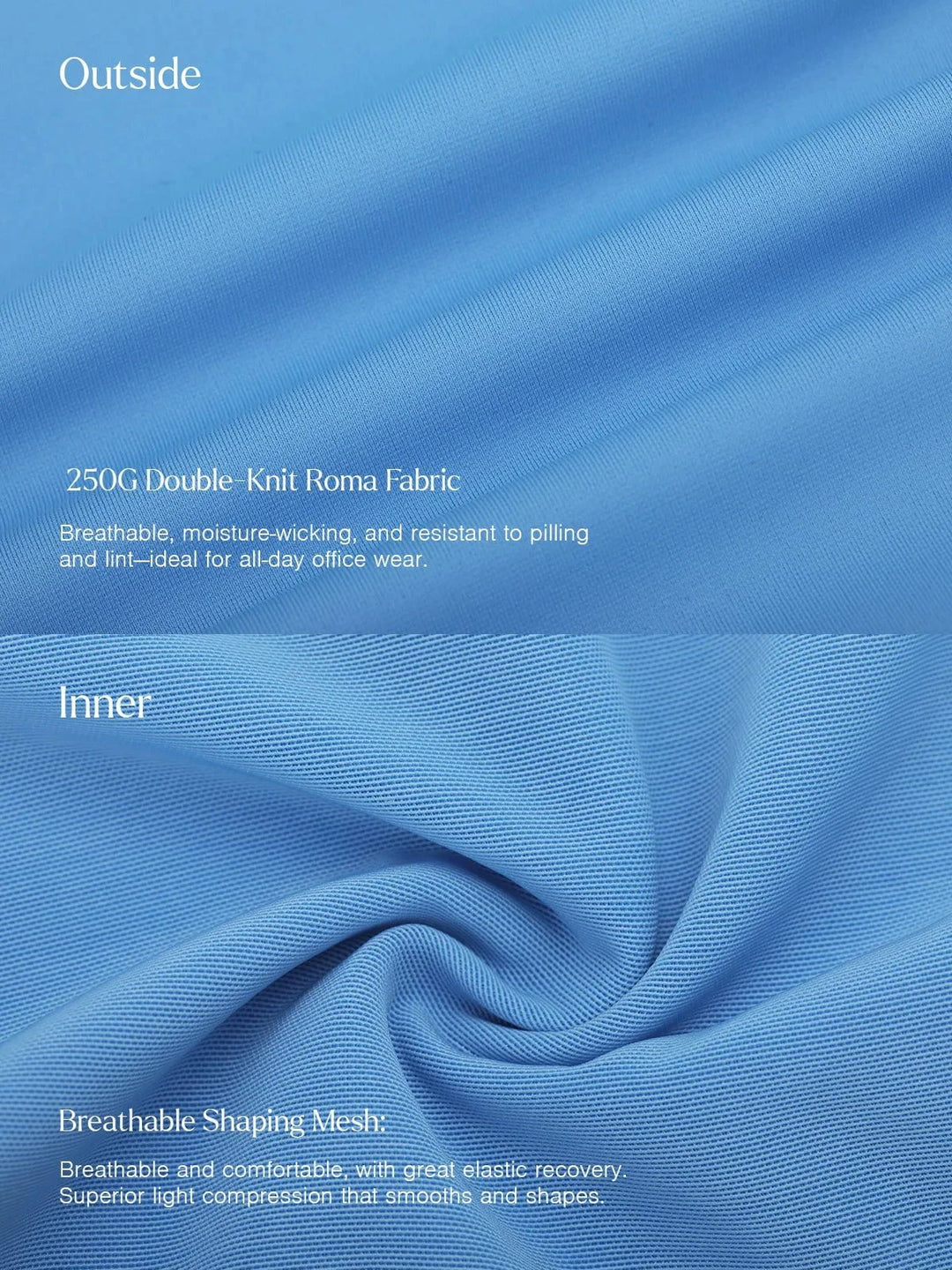 Popilush® Shapewear Cut-in Square Neck Sculpting Midi Dress