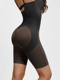 Popilush® Shapewear Deep V Convertible Strap Mid-Thigh Bodysuit