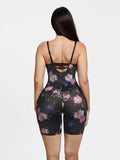Popilush® Shapewear Deep V Convertible Strap Mid-Thigh Bodysuit