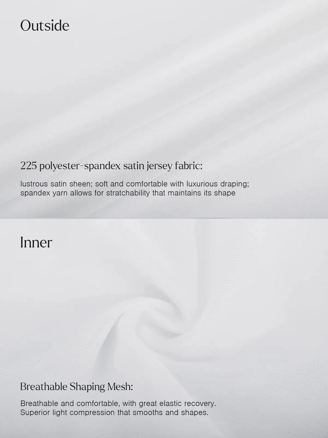 Popilush® Shapewear Deep V-Neck Front Slit Goddess Maxi Dress