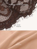 Popilush® Shapewear Deep V Ruffle Lace Long Sleeve Bodysuit