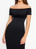 Popilush® Shapewear Eco-Friendly Off Shoulder Seamless Dress