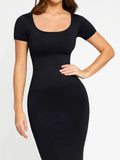 Popilush® Shapewear Eco-Friendly Sculpting Seamless Midi Dress Set