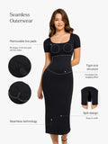 Popilush® Shapewear Eco-Friendly Sculpting Seamless Midi Dress Set