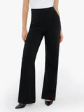 Popilush® Business Casual Pants Black / XS Shapewear Executive High Waisted Wide-Leg Ponte Pants