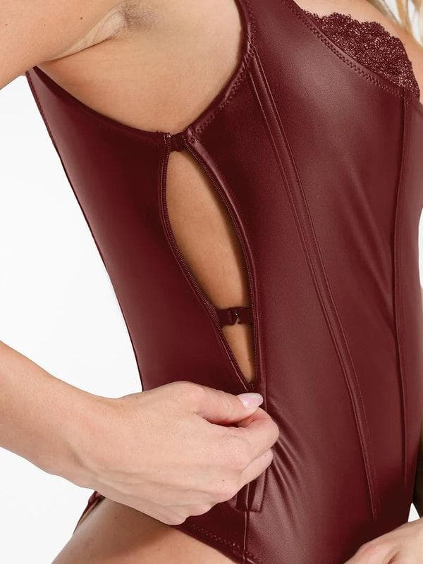 AMATERAS elegant lace up bodysuit 補正 AMATERAS elegant lace up bodysuit 補正