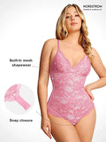 Popilush® Tops Body Shaper Jumpsuit Shapewear Firm Control Smoothing Full Lace Thong Bodysuit