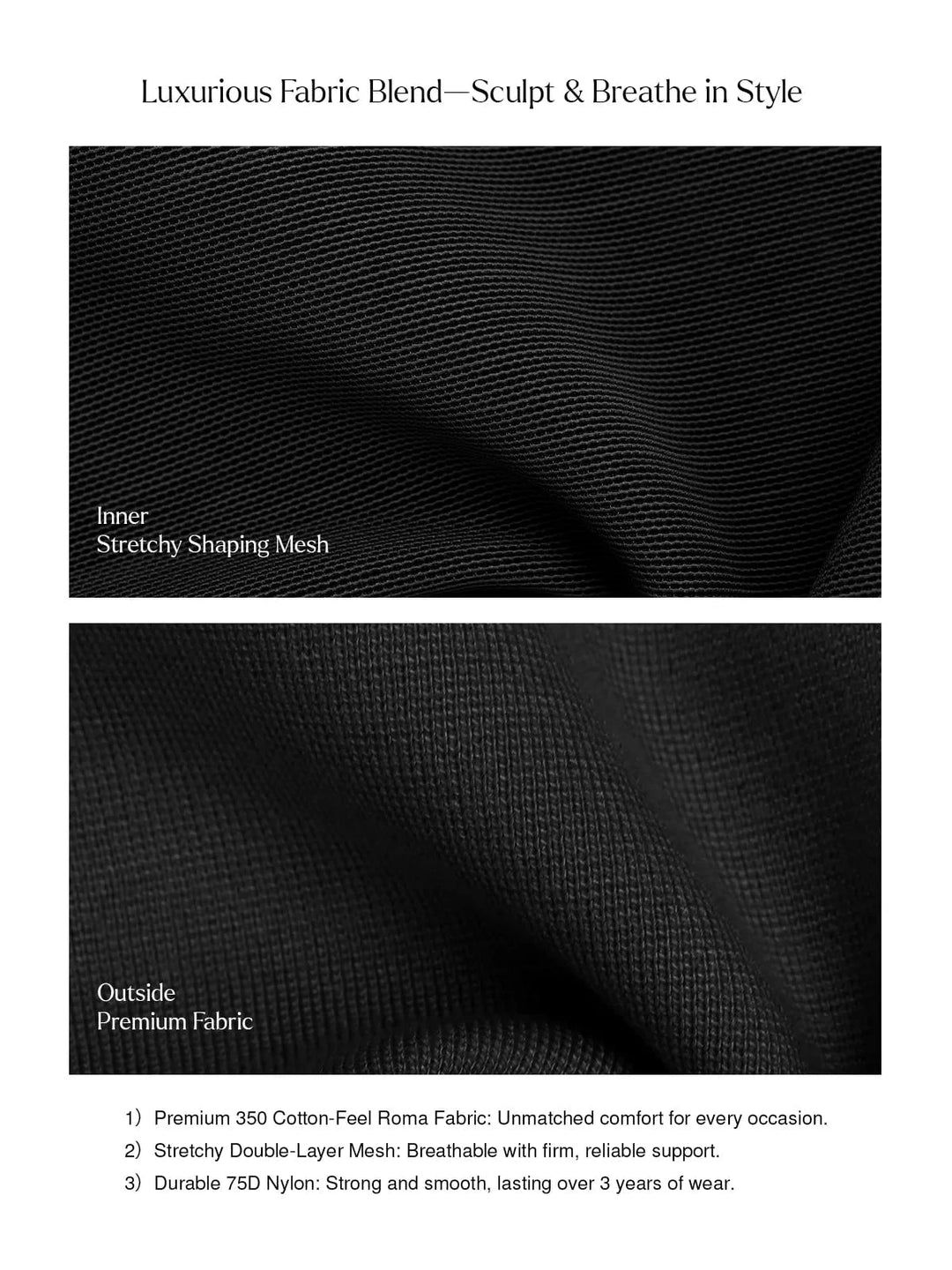 Popilush® Business Casual Pants Shapewear Freedom Tummy Control Flare-Leg Ponte Pants