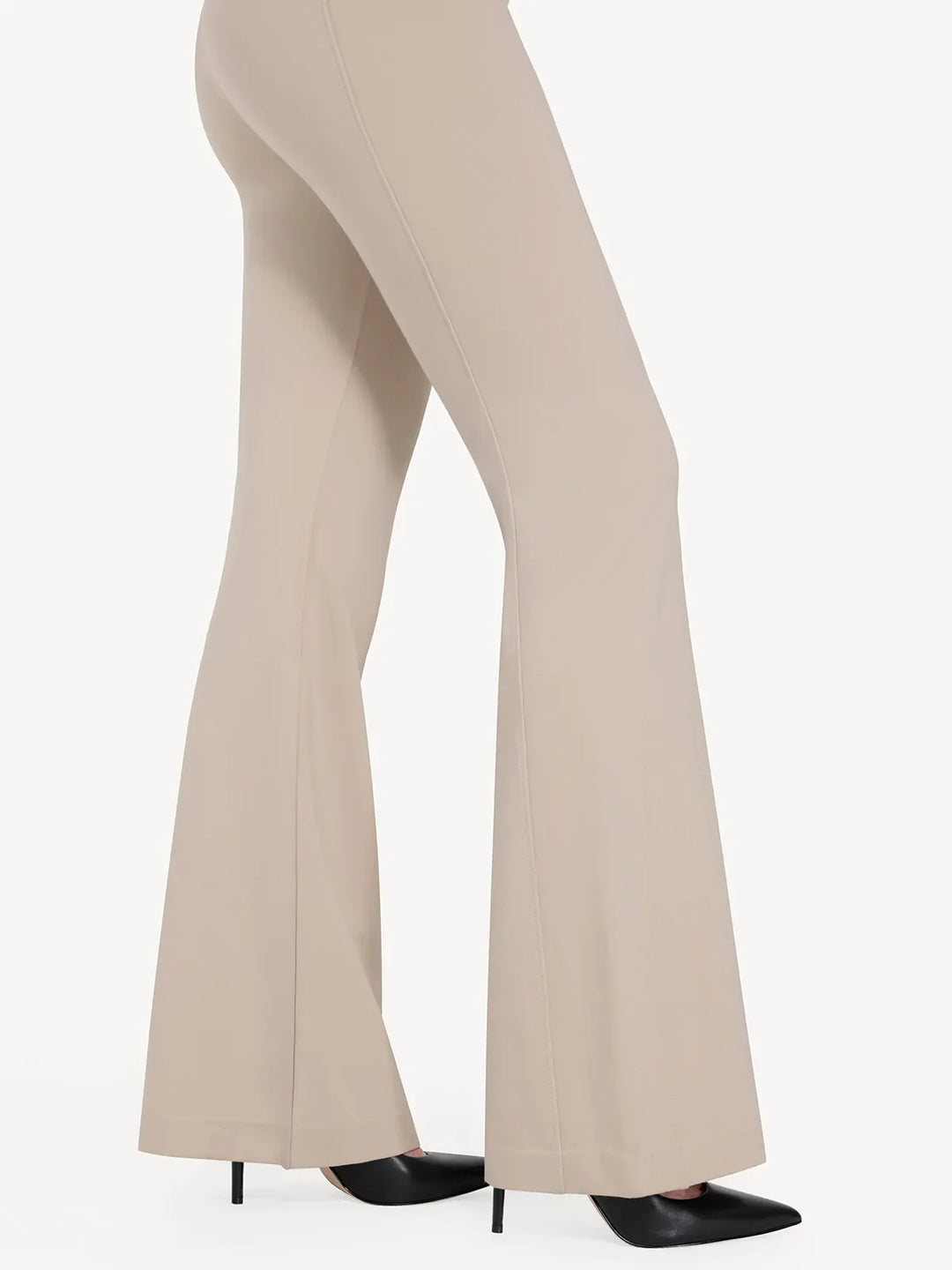 Popilush® Business Casual Pants Shapewear Freedom Tummy Control Flare-Leg Ponte Pants