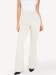 Popilush® Business Casual Pants White / XS Shapewear Freedom Tummy Control Flare-Leg Ponte Pants