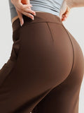 Popilush® Shapewear High-Waisted Tummy Control Wide Leg Pants(draft)