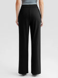 Popilush® Shapewear High-Waisted Tummy Control Wide Leg Pants(draft)