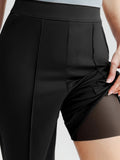 Popilush® Shapewear High-Waisted Tummy Control Wide Leg Pants(draft)