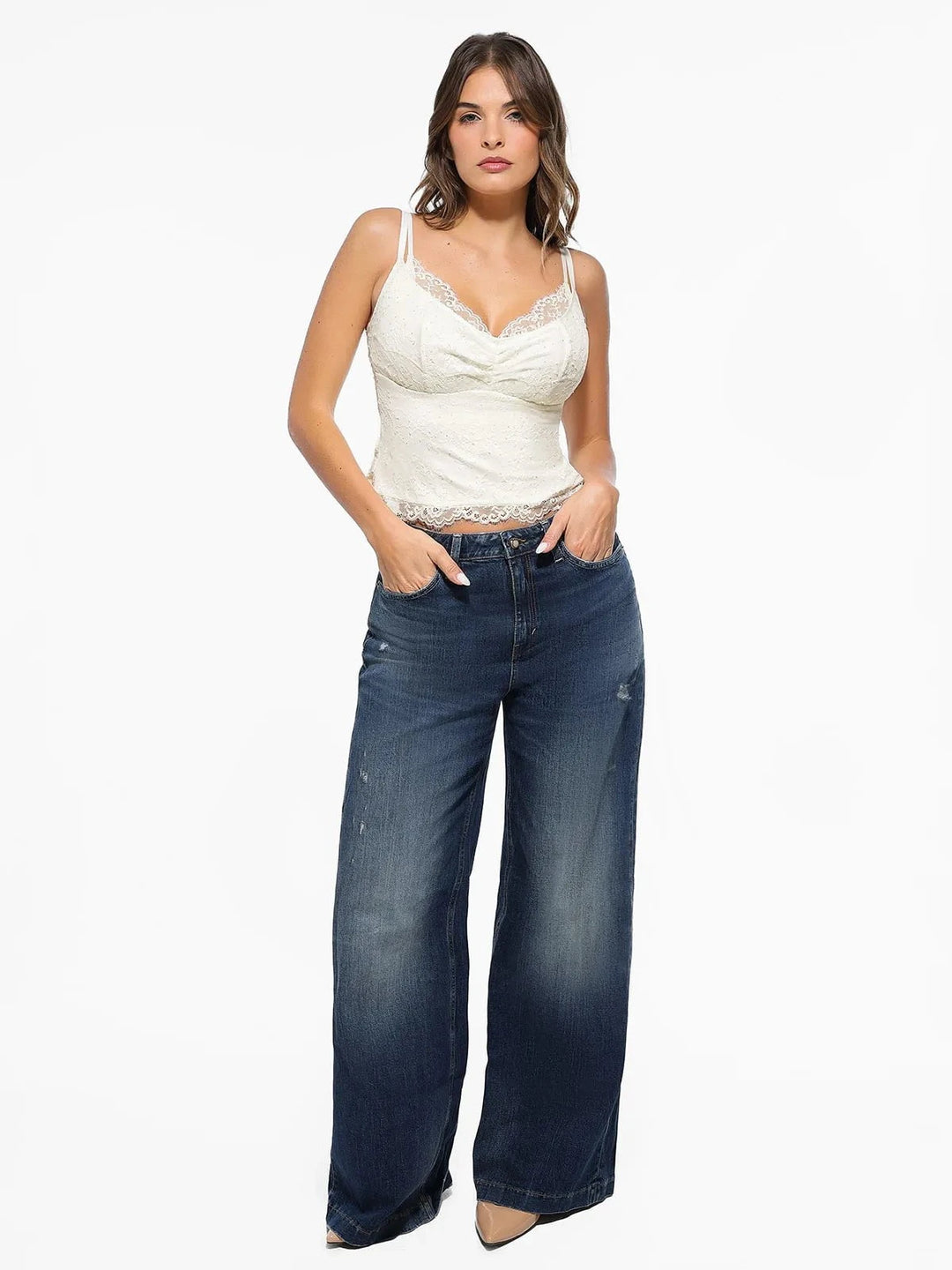 Popilush® Shapewear Lace Contouring Camisole