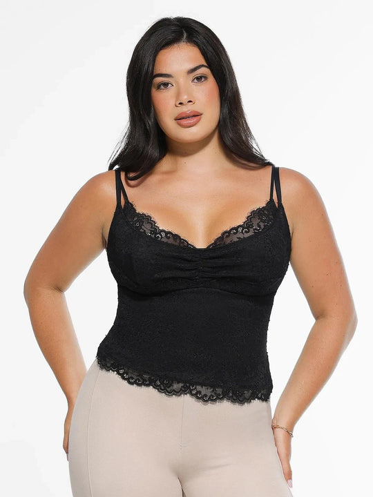 Popilush® Black / XS Shapewear Lace Contouring Camisole