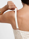 Popilush® Shapewear Lace Corset A-Line Maxi Dress
