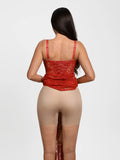 Popilush® Shapewear Lace Corset A-Line Maxi Dress