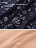 Popilush® Shapewear Lace Corset A-Line Maxi Dress