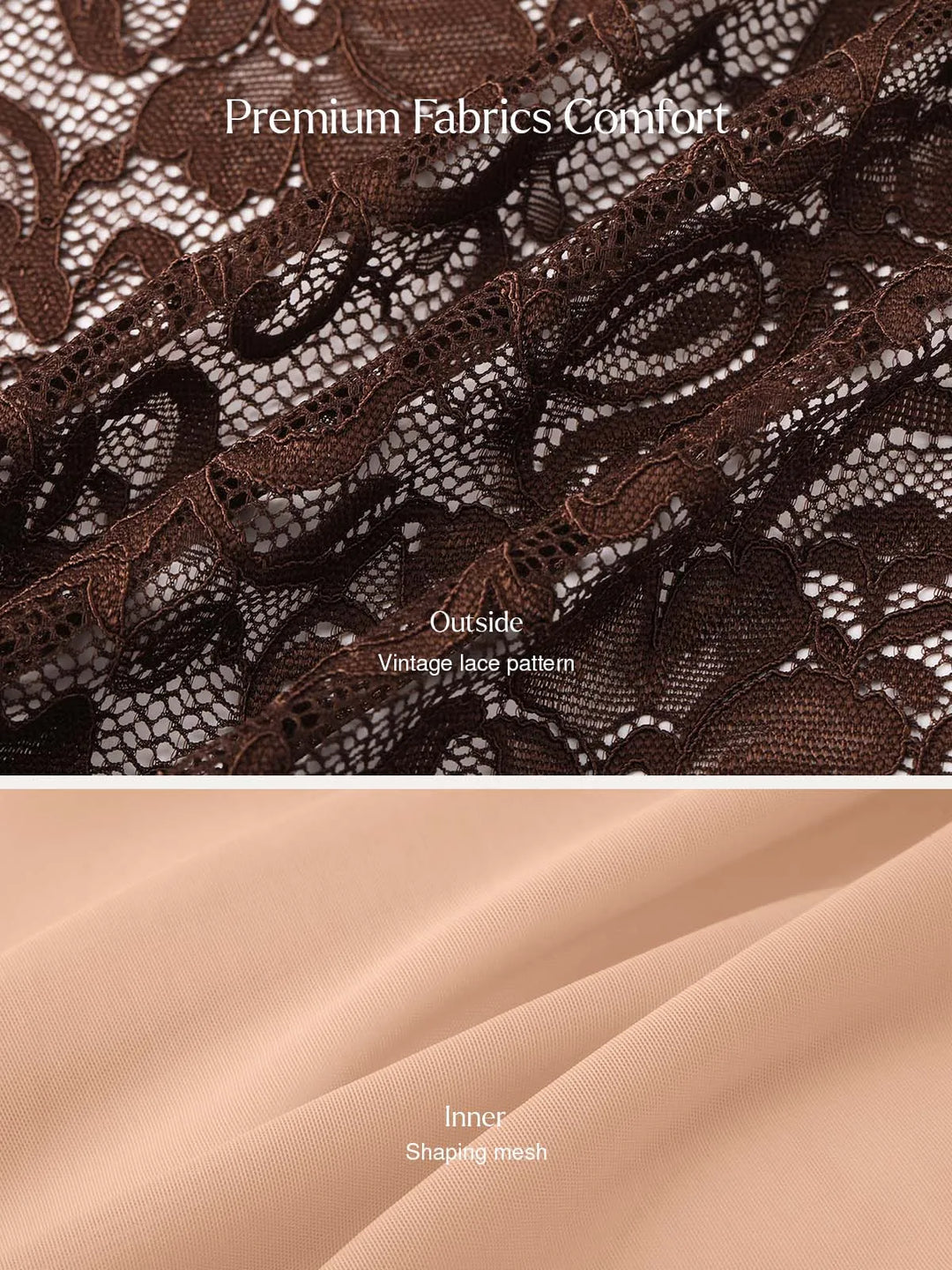 Popilush® Shapewear Lace Corset A-Line Maxi Dress