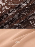 Popilush® Shapewear Lace Corset A-Line Maxi Dress